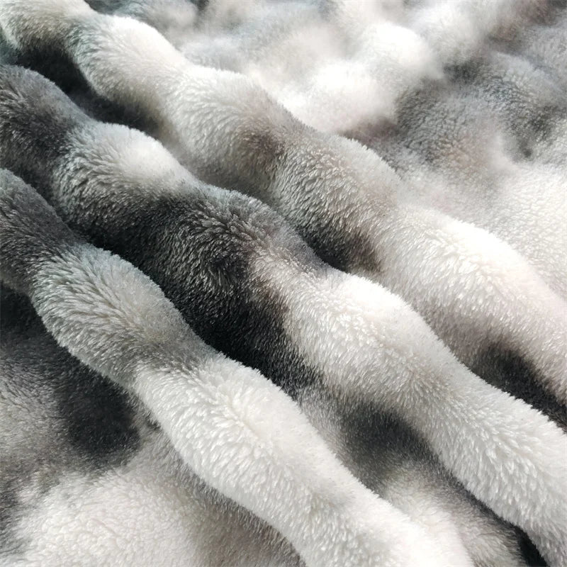 Close-up of the bubble faux fur pile (supplier photo)